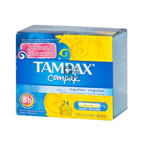 Tampax Compak Regular 24
