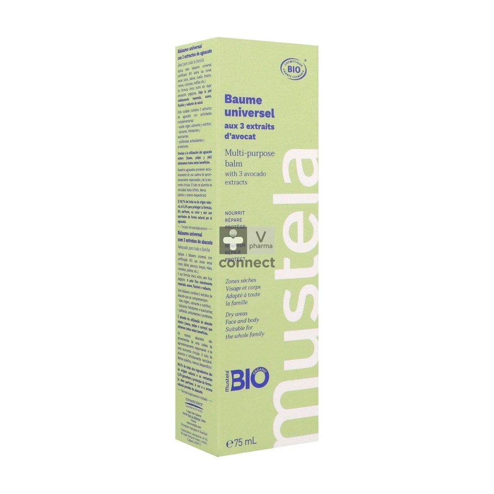 Mustela Bébé Baume Universel 3 Extrait Avocat 75 ml