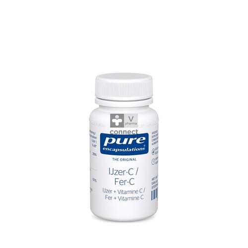 Pure Encapsulations Fer-C 60 Capsules