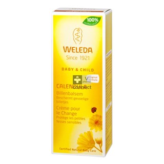 Livraison à domicile Weleda Crème bébé change au calendula, 75ml