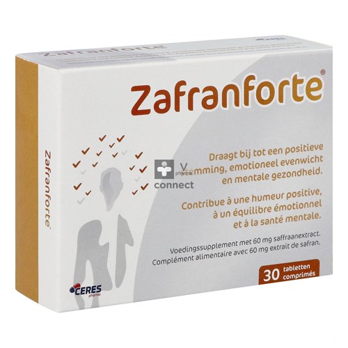 Zafranforte 30 Comprimés