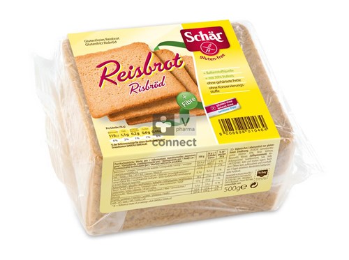 Schar Rijst Brood Glutenvrij 500g 6891 Revogan