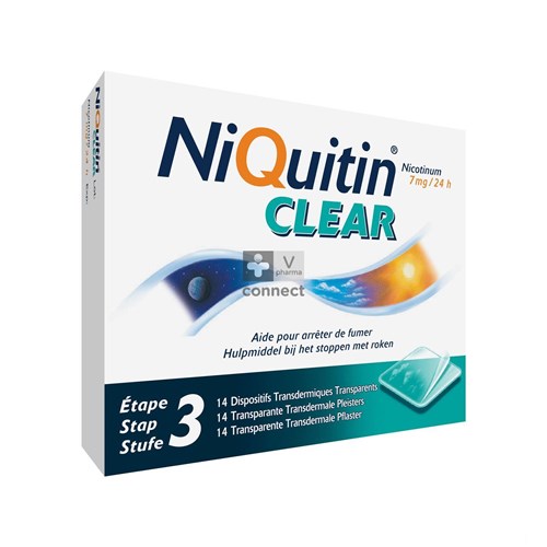 Niquitin Clear Patches 14 X 7mg