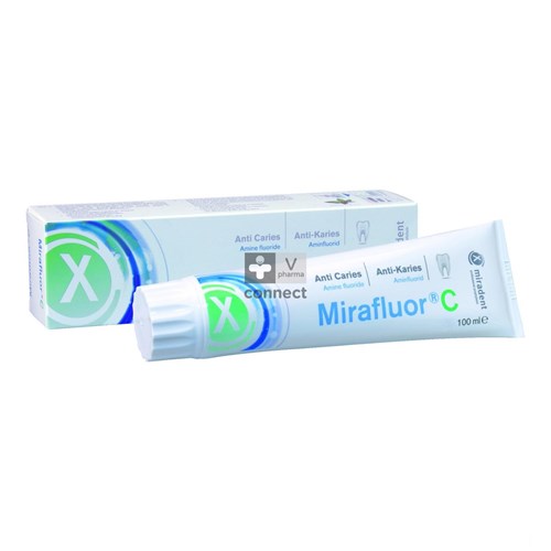 Mirafluor Tandpasta 100ml