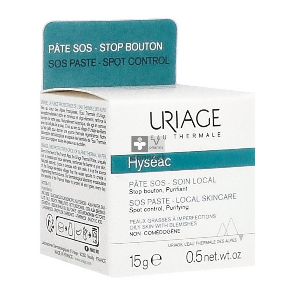 Uriage Hyseac Pate SOS Crème 15 ml