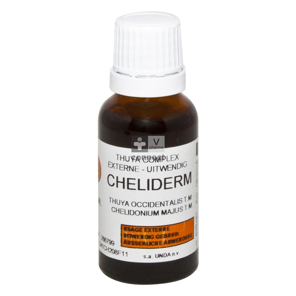 Unda Gouttes Cheliderm Thuya Compl 20ml