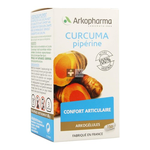Arkocaps Curcuma + Piperine 150