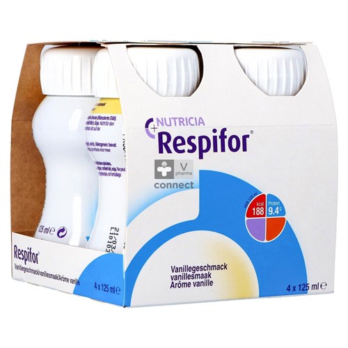 Respifor Vanille 125ml 4 Berlingots