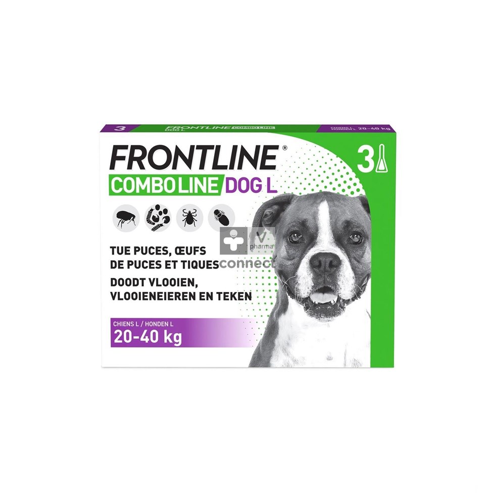 Frontline Combo Line Dog  L Spot-On 3 Pipettes