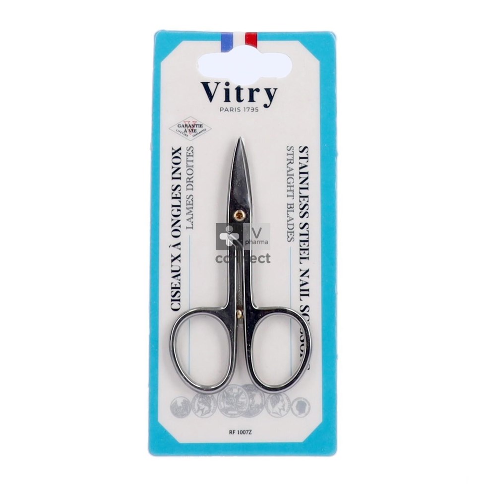Vitry Ciseaux Ongles Lames Droites  R.1007