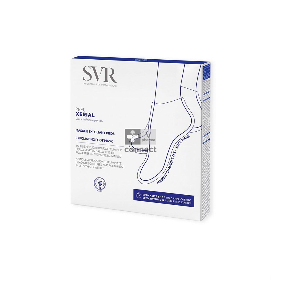 SVR Xerial Peel Masque Exfoliant Pieds 2 x 20 ml