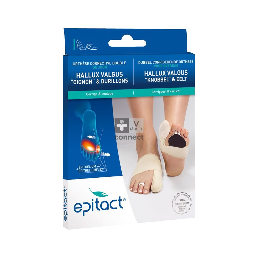 Epitact Orthese Corrective Double Protection Droit Small