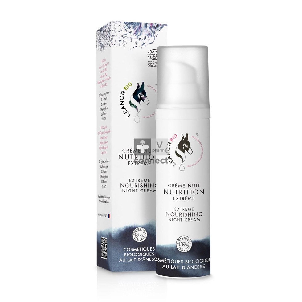 Leanorbio Crème Nuit Nutrition Intense Airless 40 ml