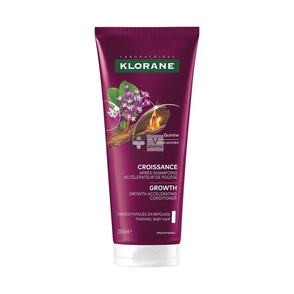 Klorane Capil. Conditioner Groei Kinine 200ml