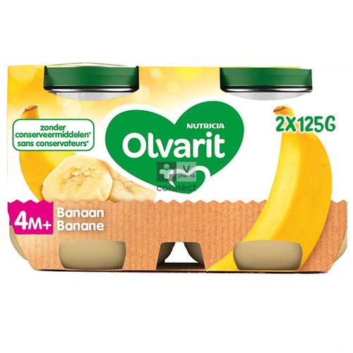 Olvarit Banane 2 x 125 g