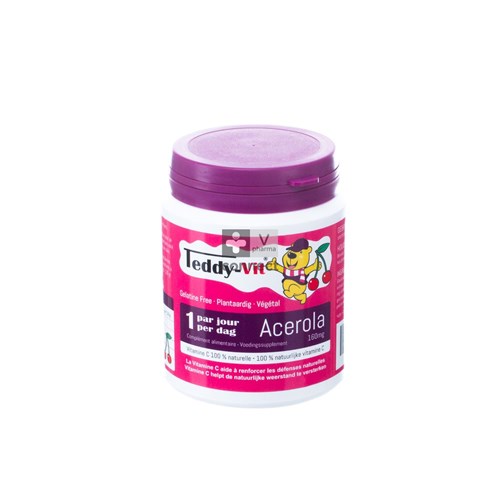 Teddy Vit Acerola 160 mg Beergommetjes 50 stuks