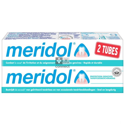 Meridol Tandpasta Duopack 2x75ml