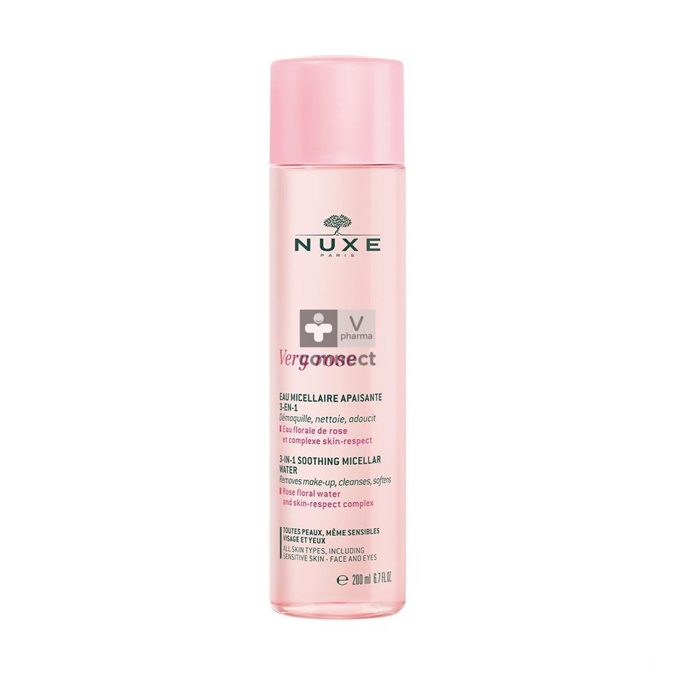 Nuxe Very Rose Eau Micel. Apaisante 3in1 200ml Nf