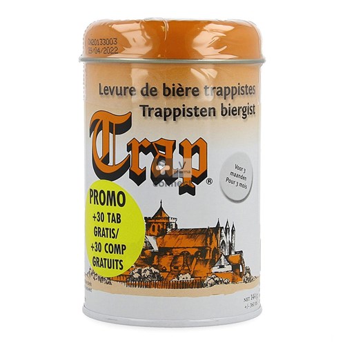 Trap Levure de Bière 144 g 360 Comprimés + Promo : 30 Comprimés Gratuits