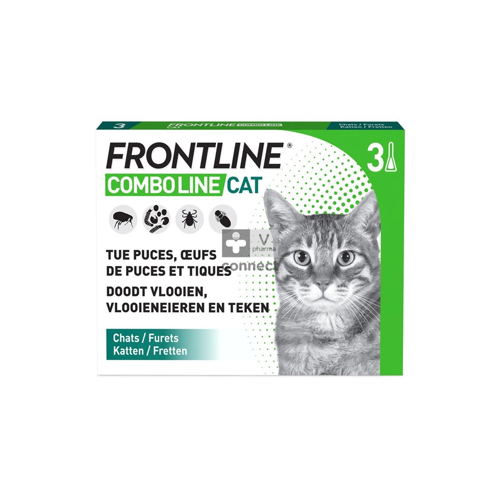 Frontline Combo Line Cat Spot-On 3 Pipettes