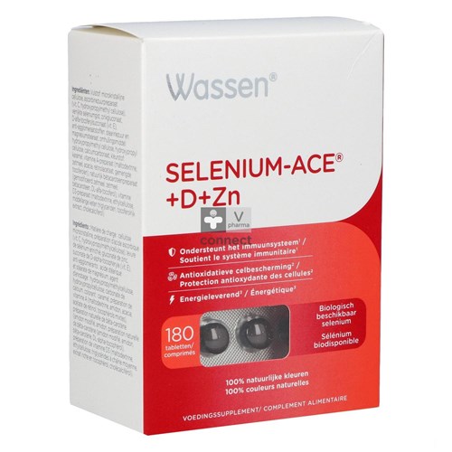 Selenium-ace+d+zn Tabl 180 Revogan