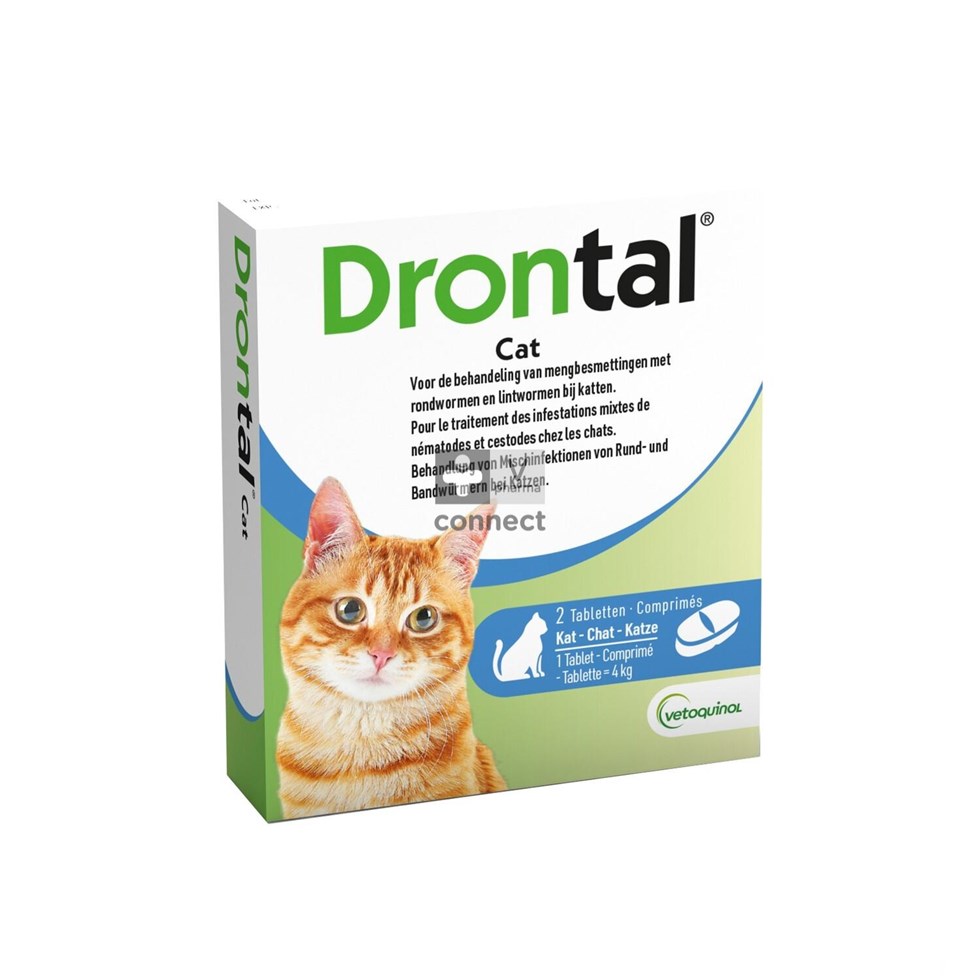 Drontal Chat 4Kg 2 Comprimés