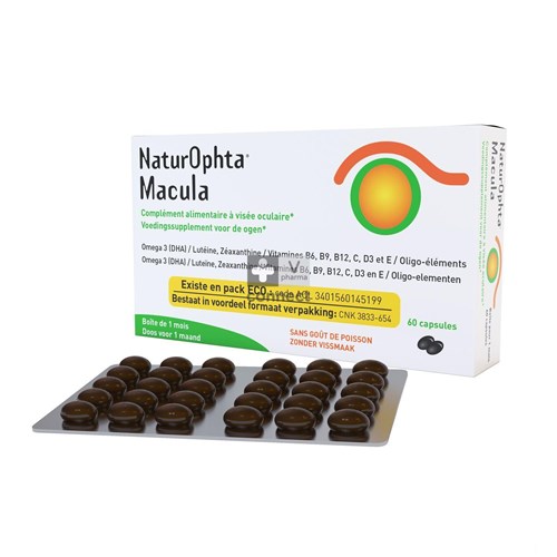 Naturophta Macula Nf Caps 60