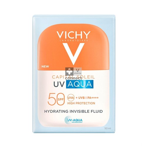 Vichy Capital Soleil Uv-Aqua Fluide Spf50+ 50Ml