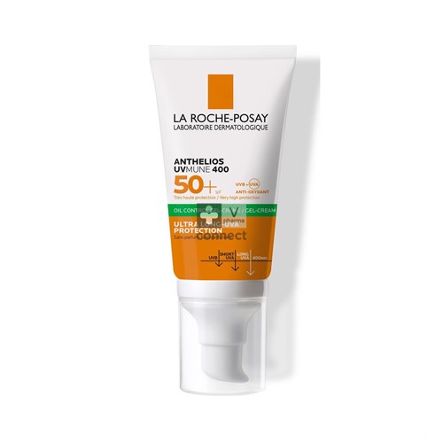 Lrp Anthelios Dry Touch Gel Uvmune 50+ Z/parf.50ml