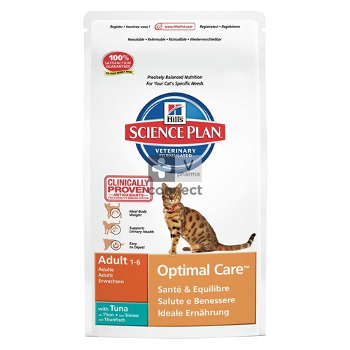 Hills Science Plan Feline Adult Optimal Care 5Kg Thon