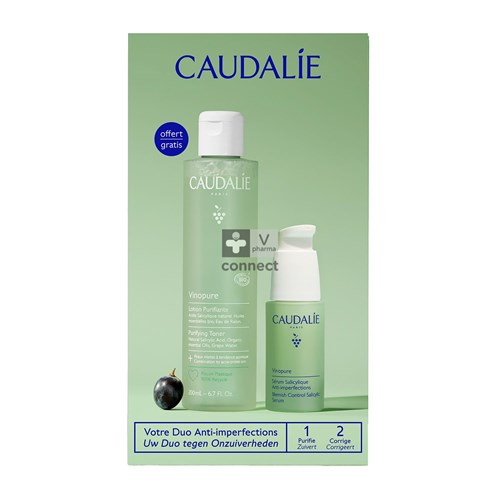 Caudalie Coffret Vinopure Sérum & Lotion 2026