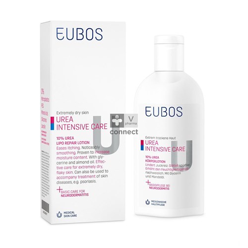 Eubos Urea 10% Lotion Zeer Droge Huid 200ml