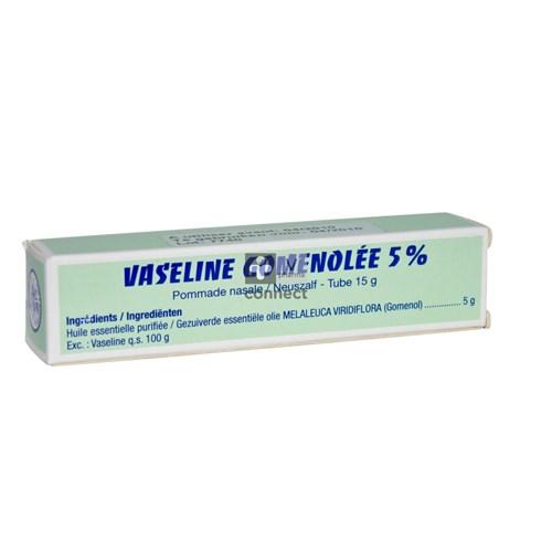 Vaseline Gomenolee Onguent Nasal  5% 15 gr