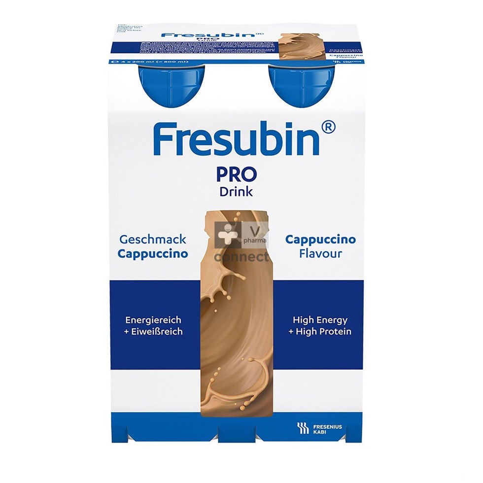 Fresubin Pro Drink Cappuccino Fl 4x200ml