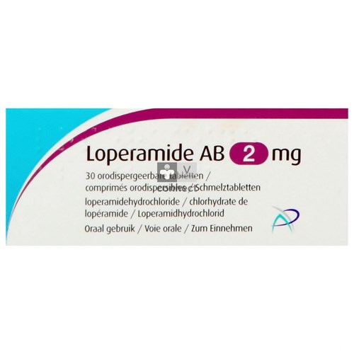 Loperamide Ab 2mg Orodisp. Tabl 30