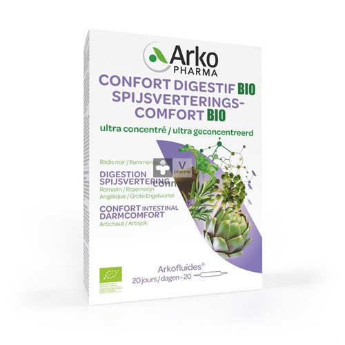 Arkofluide Spijsverteringcomfort Bio Amp 20