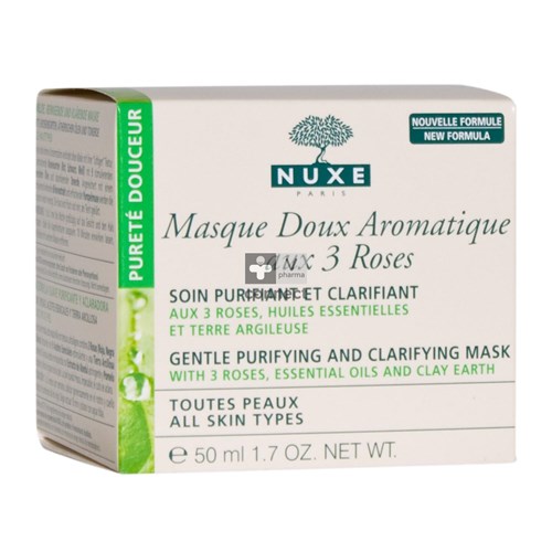 Nuxe Masque Doux Aromatique Aux 3 Roses 50 ml