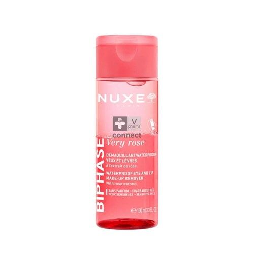 Nuxe Very Rose Waterproof Eye Make Up Remover 100