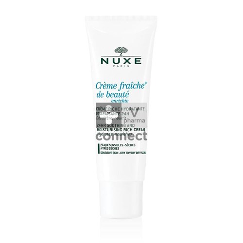 Nuxe Crème Fraiche de Beauté Enrichie Tube 30 ml