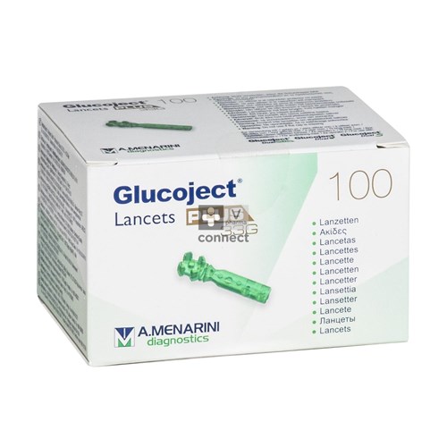 Glucoject Lancets Plus 33g 100 44121