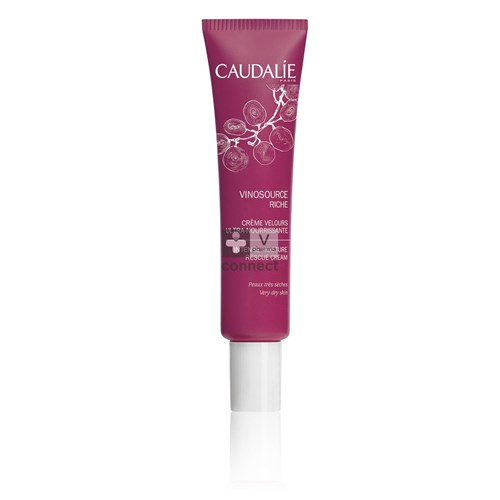 Caudalie Vinosource Rijke Cr Ultra Voedend Tb 40ml