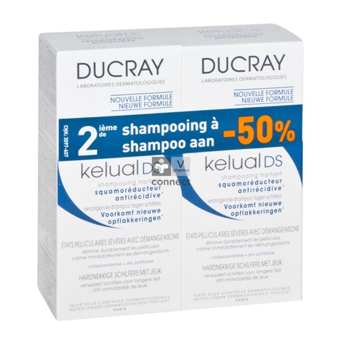 Ducray Kelual Ds Sh A/roos Duo 2x100ml