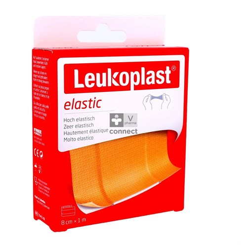 Leukoplast Elastic 8cmx1m 1 7321904