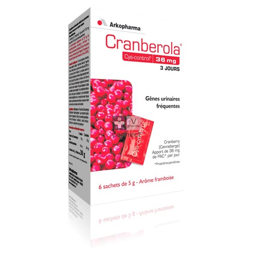 Cranberola Cys Control 6 Sachets