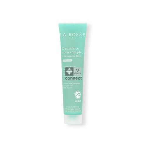 La Rosée Dentifrice Soin Complet Menthe Bio Tube 75 ml