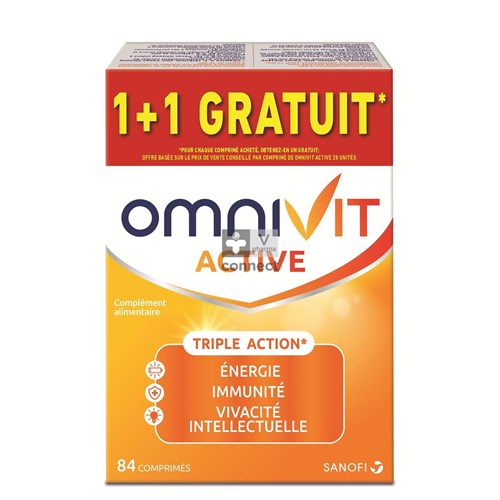 Omnivit Active Comp 42+42 1+1gratis
