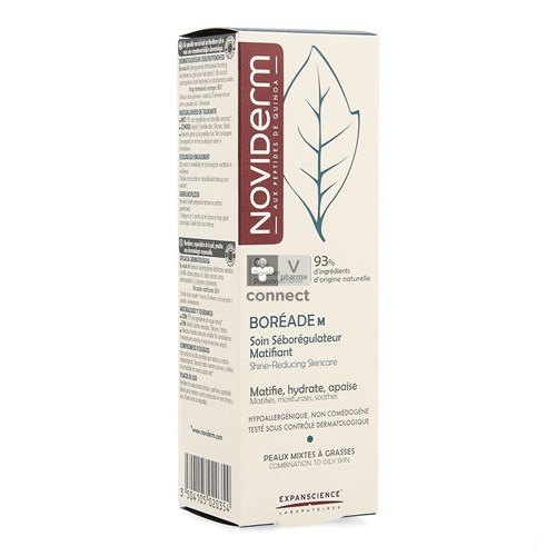 Noviderm Boreade Soin Seboregulateur Matifiant 40 ml