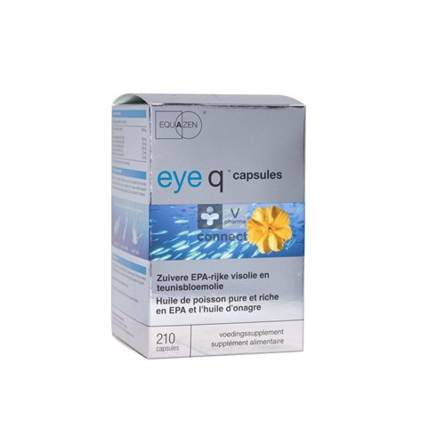 Eye Q Omega 3/6 Epa 500mg Springfield Softgels 210