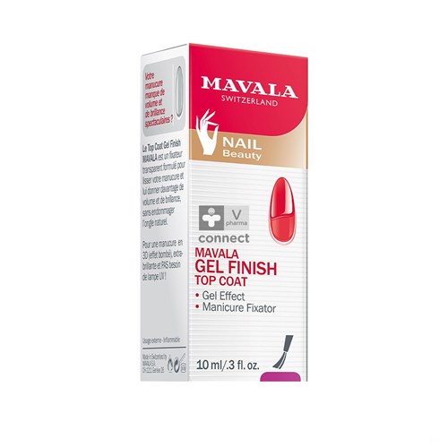 Mavala Gel Finish Top Coat 10 ml