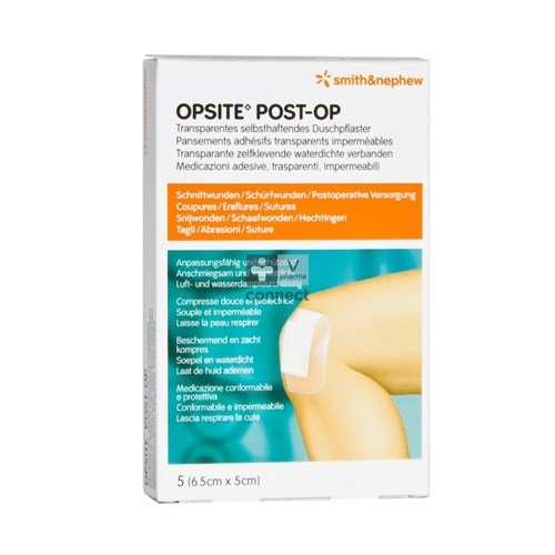 Opsite Post Op N 6,5cmx 5,0cm 5 66030313